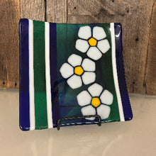 Load image into Gallery viewer, Fused Glass Friday (Spring Floral Plate)