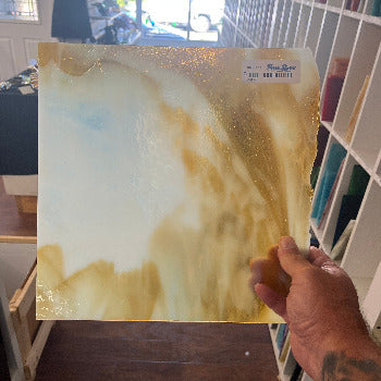 Y96 Honey & White – Three Rivers Art Glass