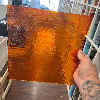 WI 18LLL Pumpkin Orange Mystic – Three Rivers Art Glass