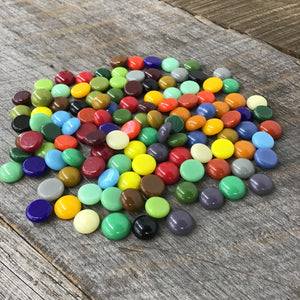 Flatback Glass Rounds 1/2" (12mm)