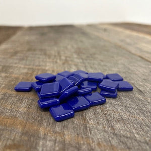 Fire Polished Glass Tesserae 1/2" square (12mm)