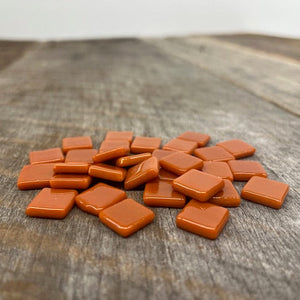 Fire Polished Glass Tesserae 1/2" square (12mm)