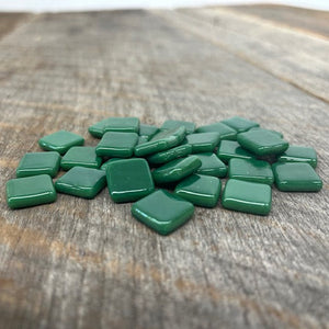Fire Polished Glass Tesserae 1/2" square (12mm)