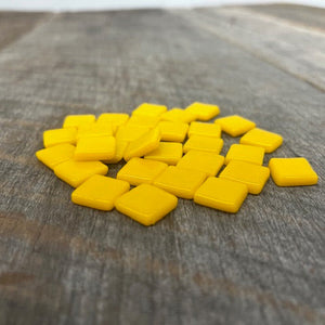 Fire Polished Glass Tesserae 1/2" square (12mm)