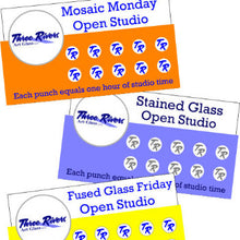 Load image into Gallery viewer, Open Studio Punch Card