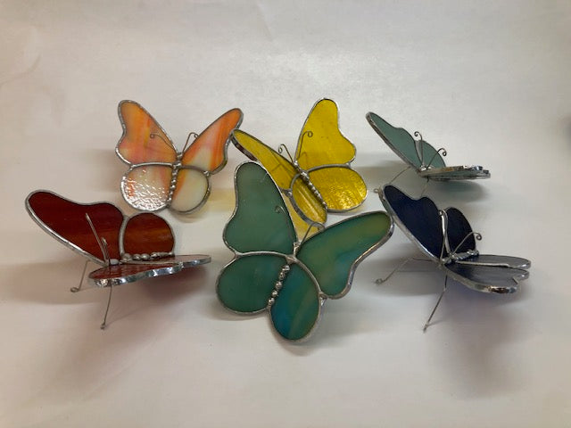 Butterflies 3D – Three Rivers Art Glass