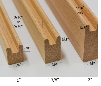 Oak Framing – Three Rivers Art Glass